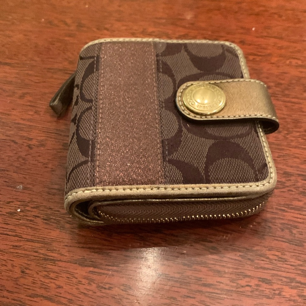 Coach Signature Bifold Wallet
